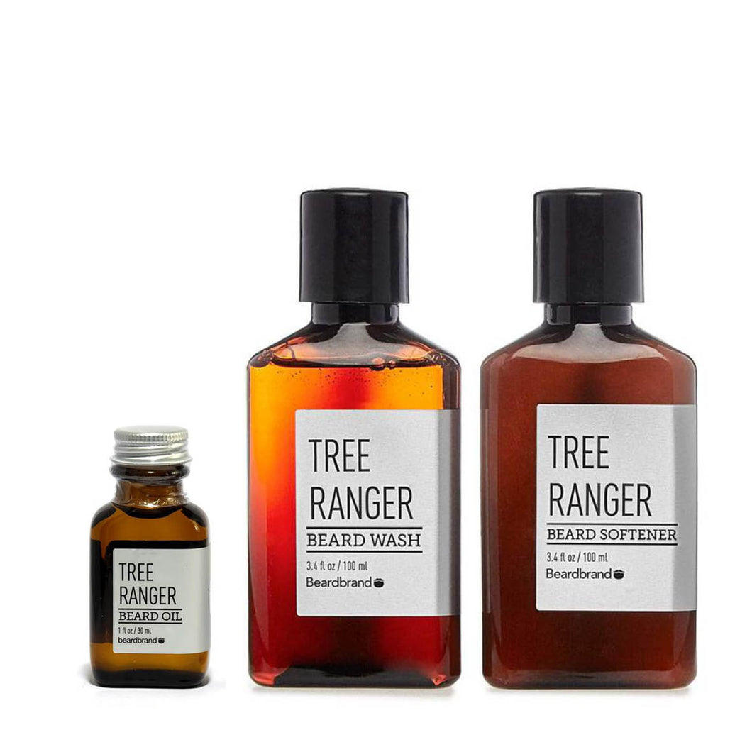 Beardbrand-Beard-Set-Tree-Ranger-Beard-Wash-Softener-Oil-nz